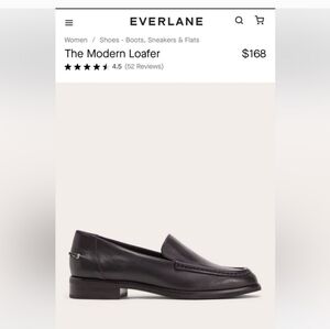 Everlane Black Modern Loafer